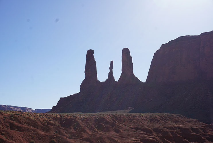Que ver en Monument Valley: Three Sisters