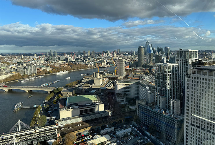 Vistas desde el London Eye