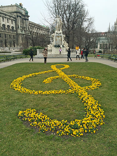 que ver en viena Parque Burggarten