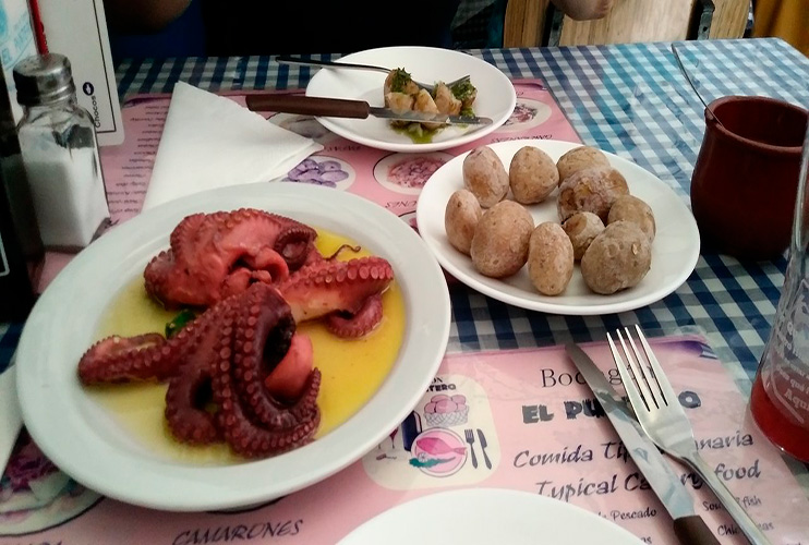Donde comer en Santa Cruz de Tenerife: bodegón el Puntero