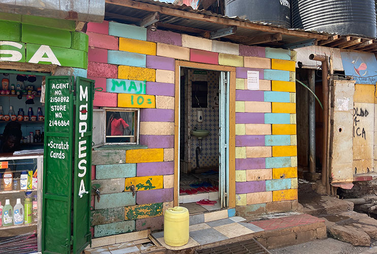 Slum de Kibera en Nairobi