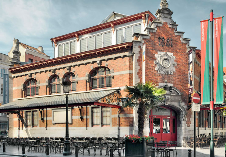 Halles Saint Gery Bruselas
