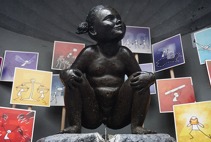 Jeanneke Pis que ver en Bruselas