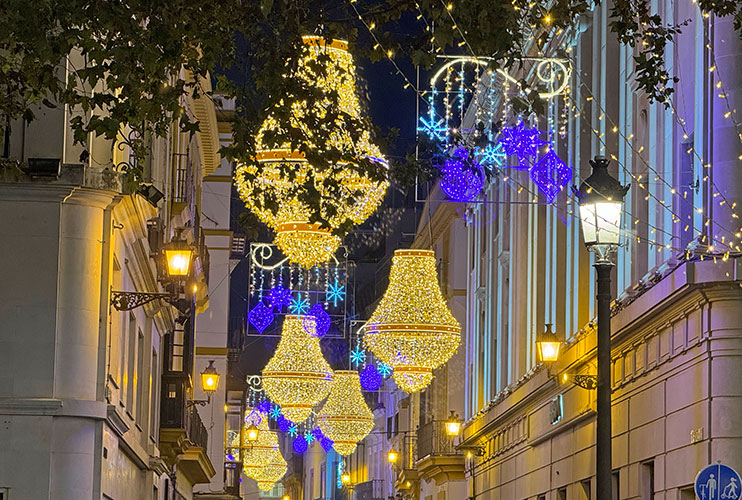 luces navideñas de Sevilla