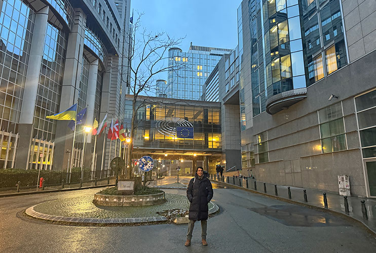 Parlamento Europeo de Bruselas