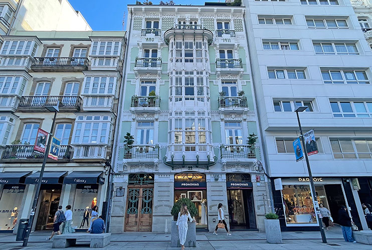 Plaza de Lugo La Coruña