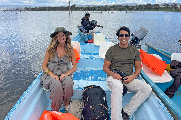 Paseo en barca por el lago Naivasha