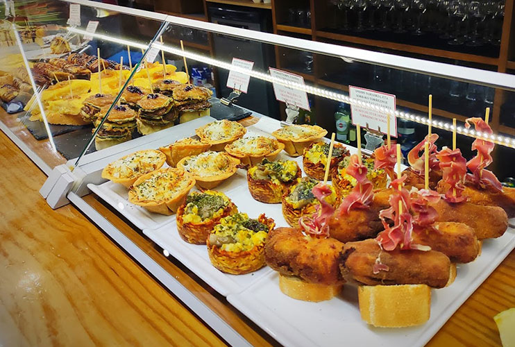 Mejores pintxos en Laguardia: Hiruko
