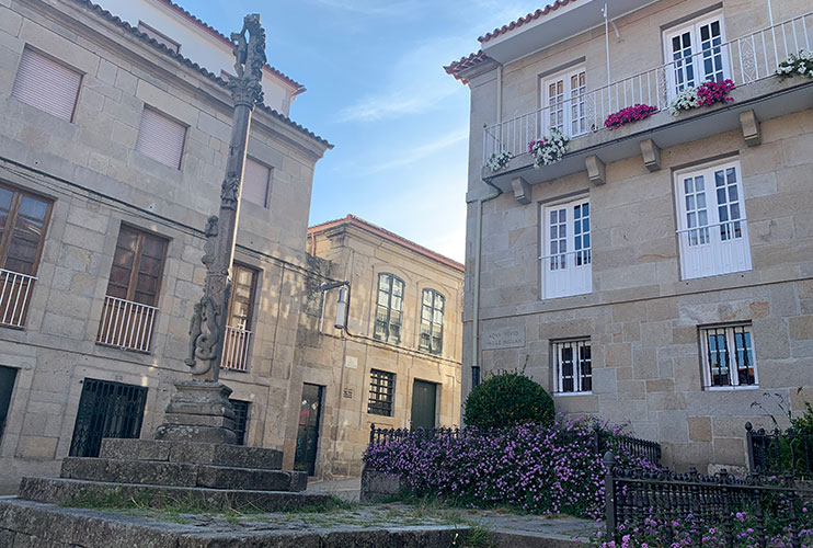Plaza das cinco ruas Pontevedra