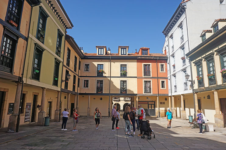 Plaza del Fontán Oviedo