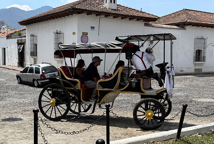 Cómo moverse en Antigua Guatemala