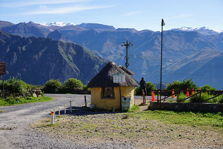Entrada al valle del Colca