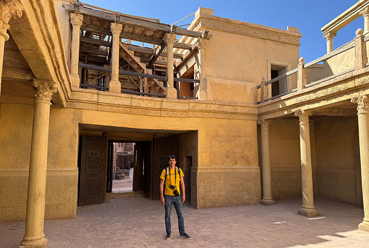 Escenario de Ben Hur en Atlas Studios Marruecos