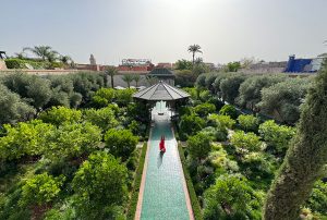 Jardín secreto de Marrakech