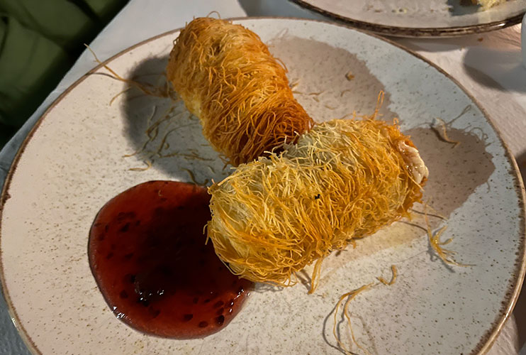 Qué comer en Santorini