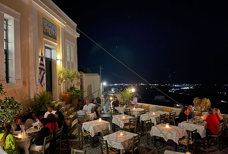 Los mejores restaurantes de Santorini