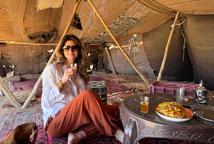 Pueblos nómadas en Merzouga