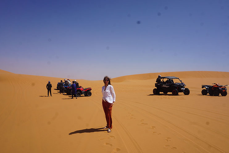 Quad en Merzouga