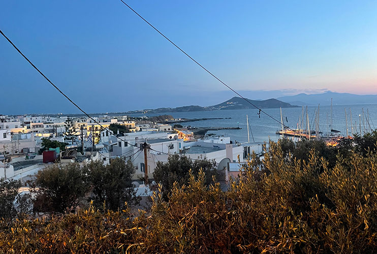 Restaurantes con vistas en Naxos