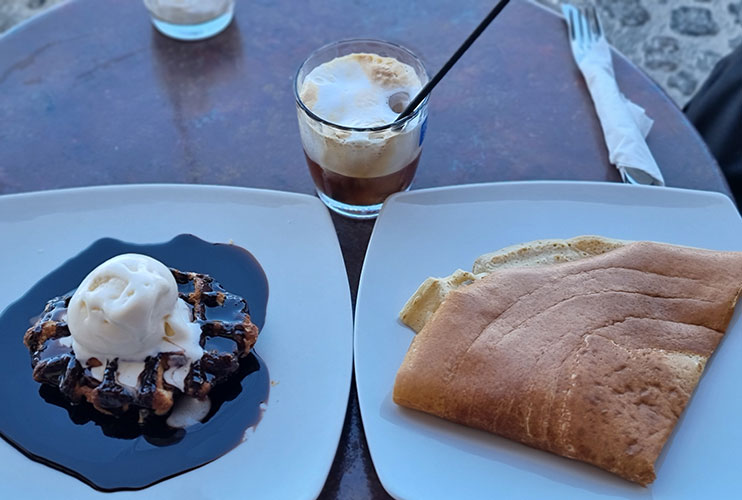 Dónde comer en Oia Santorini