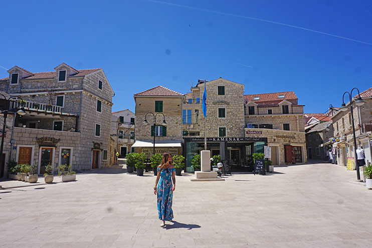 Que ver en Primosten Croacia casco antiguo