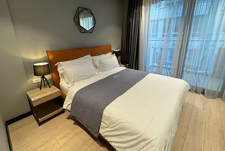 Nuestro hotel en Tirana