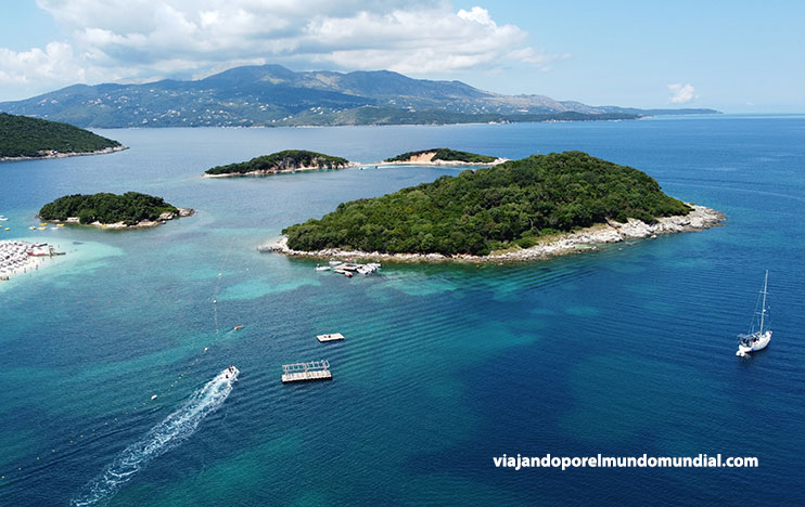 Playas de Ksamil Albania