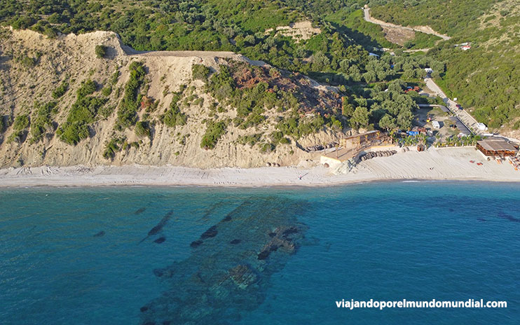 Playa de Lukove Albania