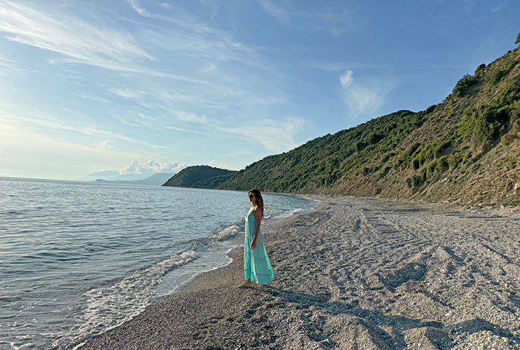 Lukova beach Albania