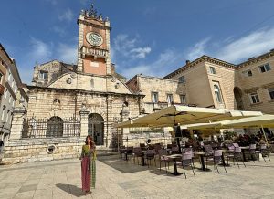 Plaza del pueblo Zadar
