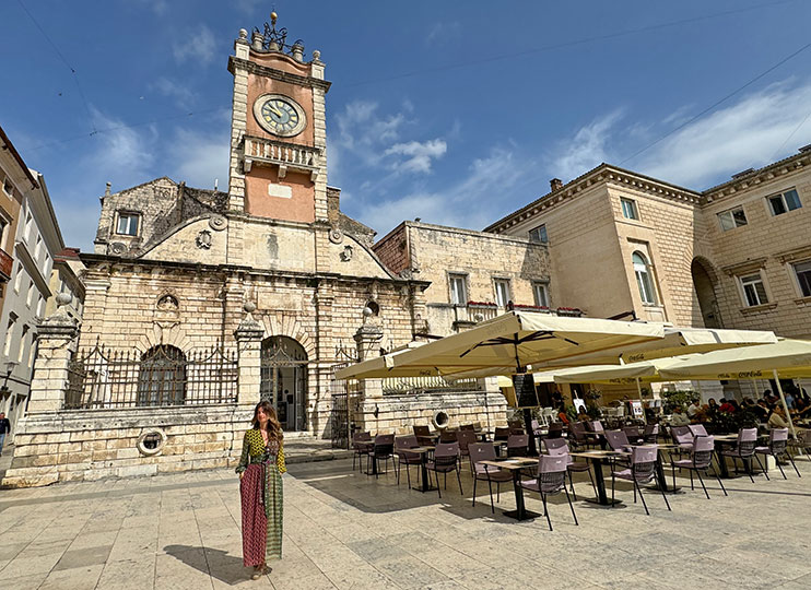 Plaza del pueblo Zadar