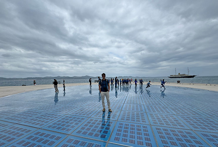 Que ver en Zadar: Saludo al sol