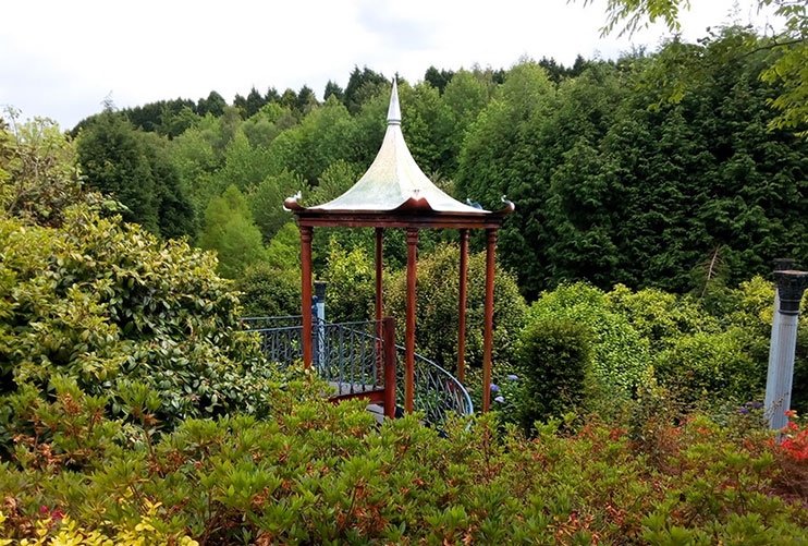 Qué visitar en Luarca: jardines de la Fonte Baixa