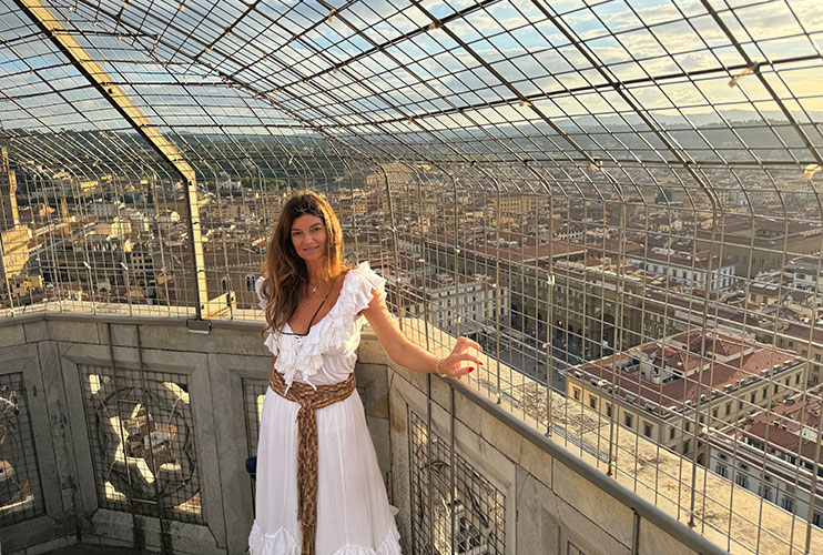 Vistas desde el campanile de Florencia