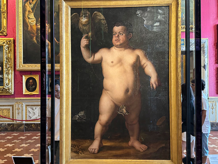 Obras de arte en el Palazzo Pitti