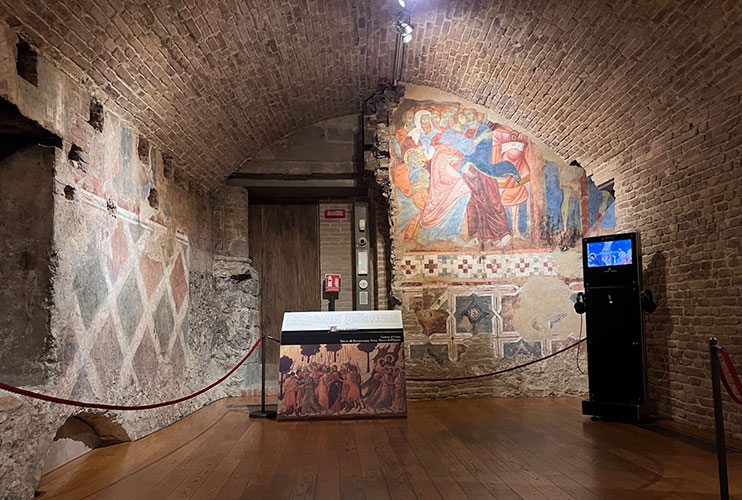 Cripta del duomo de Siena