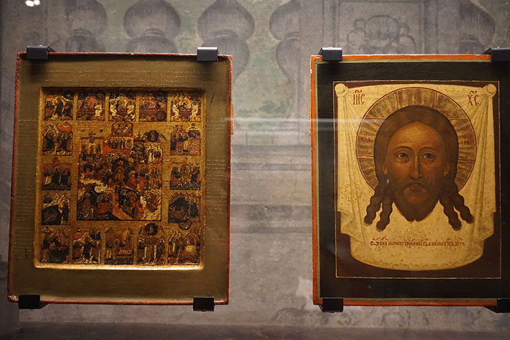 Museo de los iconos rusos en el Palazzo Pitti