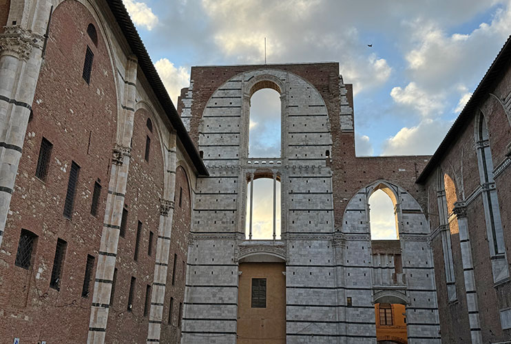 Restos de Nuevo Duomo de Siena