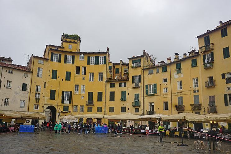 Piazza dell´anfiteatro Lucca