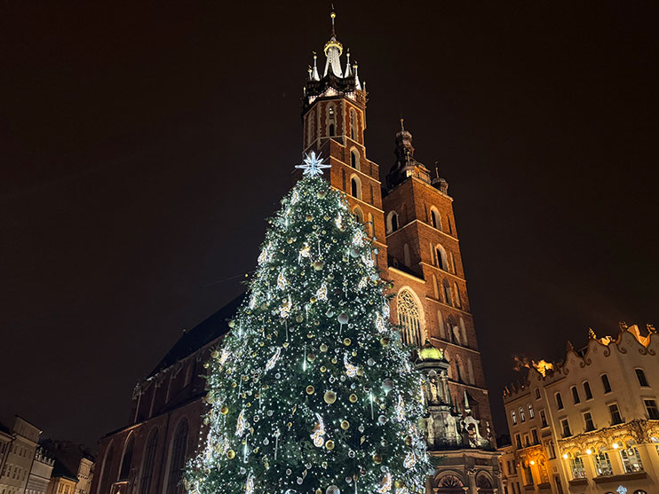 Árbol de Navidad de Cracovia