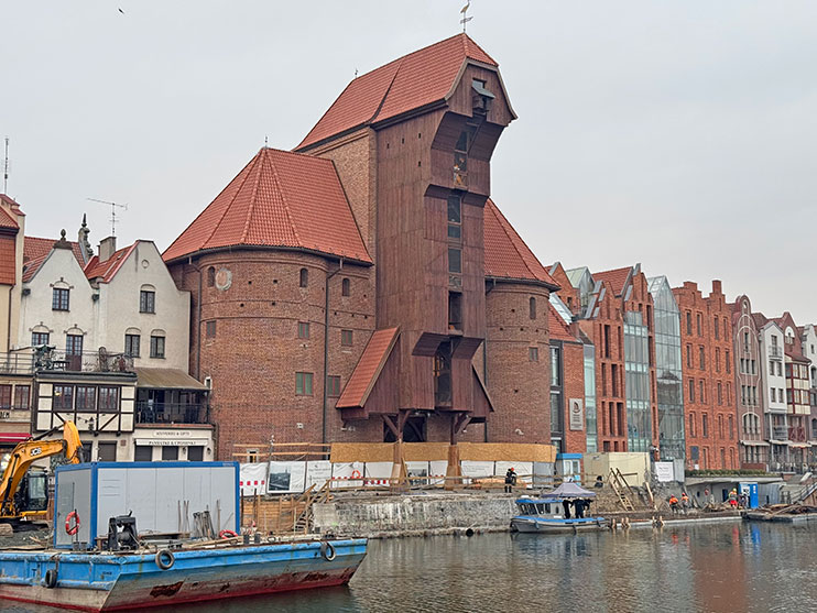 Brama zuraw Gdańsk