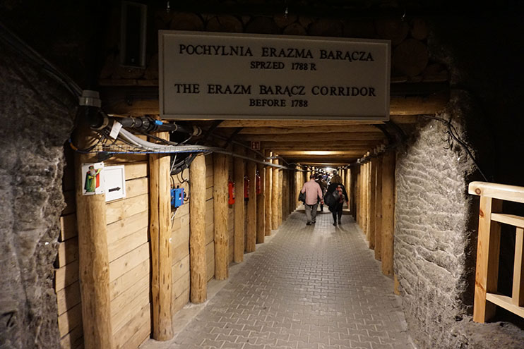 Minas de sal en Wieliczka