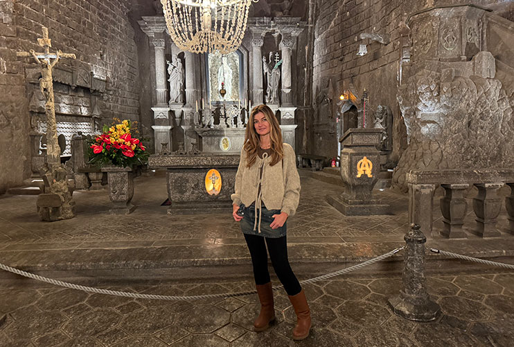Catedral de sal en Wieliczka
