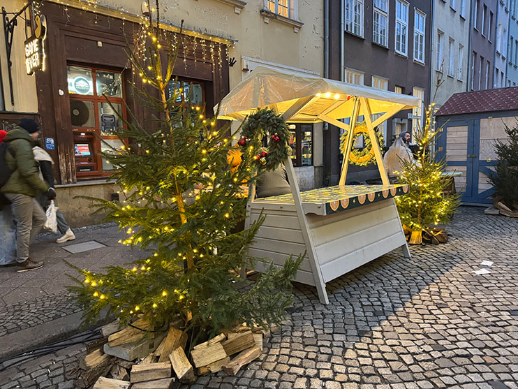 Mercado de Navidad en Gdansk