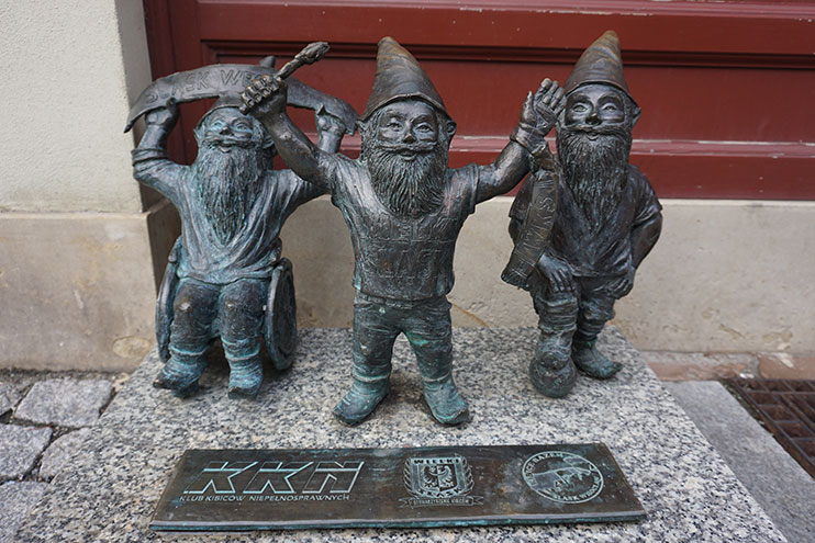 Gnomos en la Iglesia de Santa Isabel