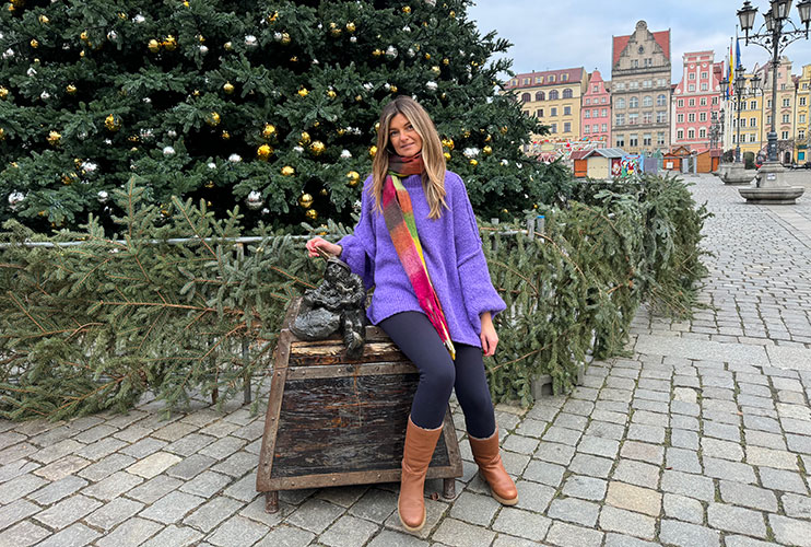 Gnomo navideño de Breslavia