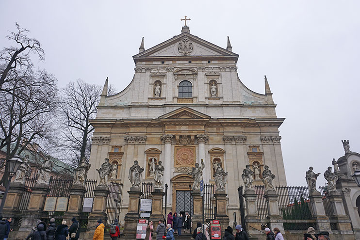 Basílica de San Pedro y San Pablo Cracovia