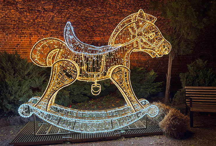 Luces de Navidad en Gdansk
