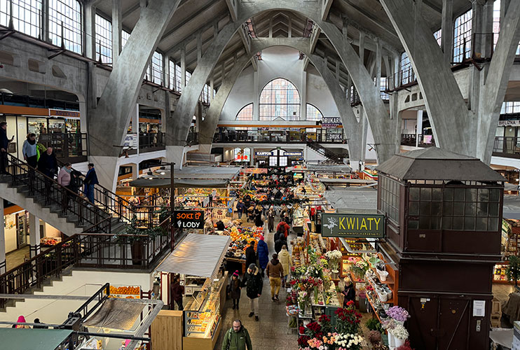 Qué ver en Wroclaw: Mercado Hala Tarkowa 