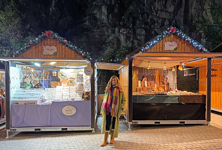 Mercado Artes y oficios en Oporto en Navidad